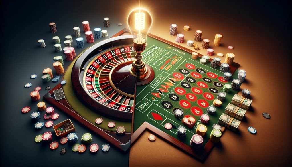 Razlika između europskog i američkog ruleta Razlika između europskog i američkog ruleta