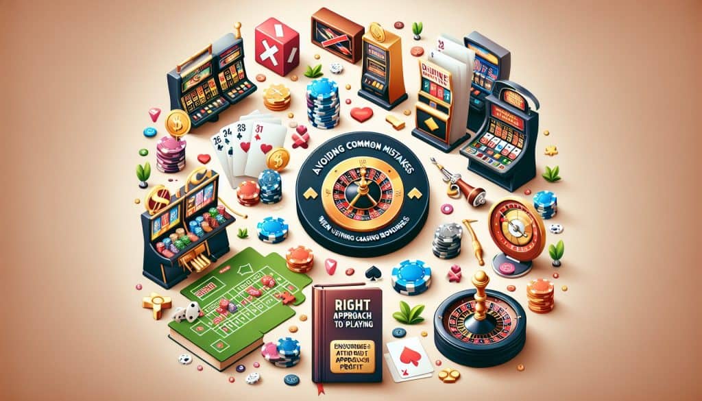 Najčešće pogreške prilikom korištenja casino bonusa Najčešće pogreške prilikom korištenja casino bonusa