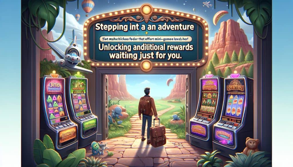 Slotovi koji sadrže minigame razine Slotovi koji sadrže minigame razine